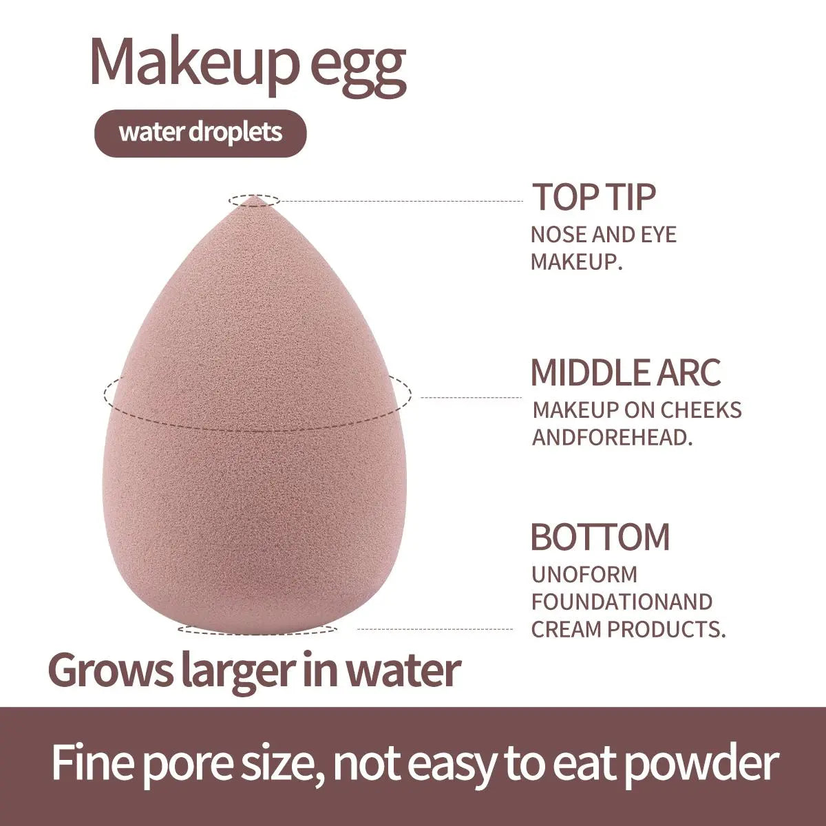 MAANGE Professional 27-Piece Makeup Brush Set with Beauty Sponges, Face Cleaning Sponge, and Makeup Bag - Essential Makeup Tools and Accessories for Women