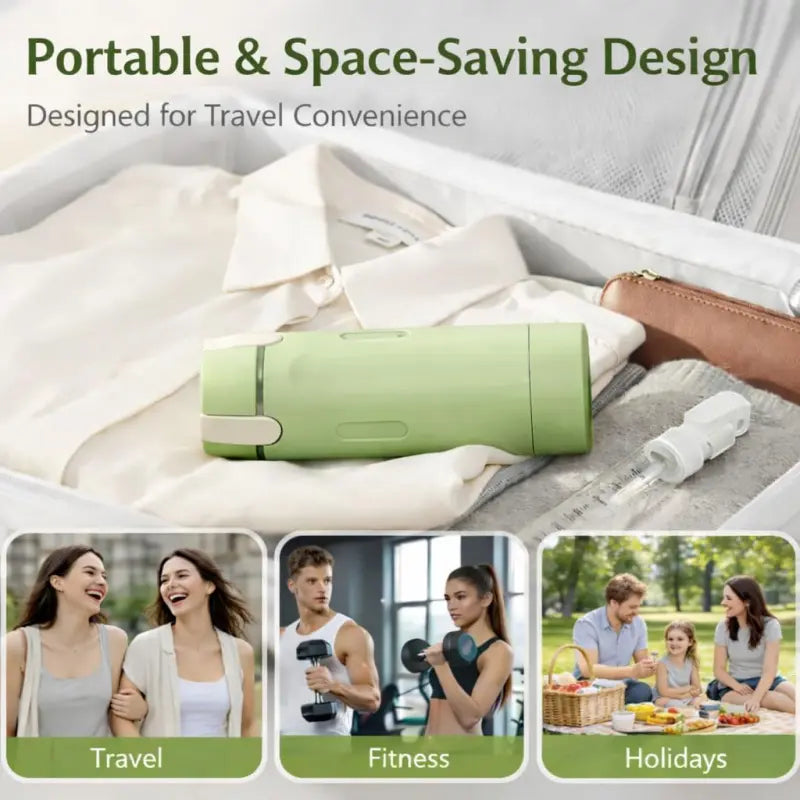 4-in-1 Portable Travel Dispenser for Toiletries - Leak-Proof Shampoo, Conditioner, and Lotion Storage with Pump for Business and Leisure Trips