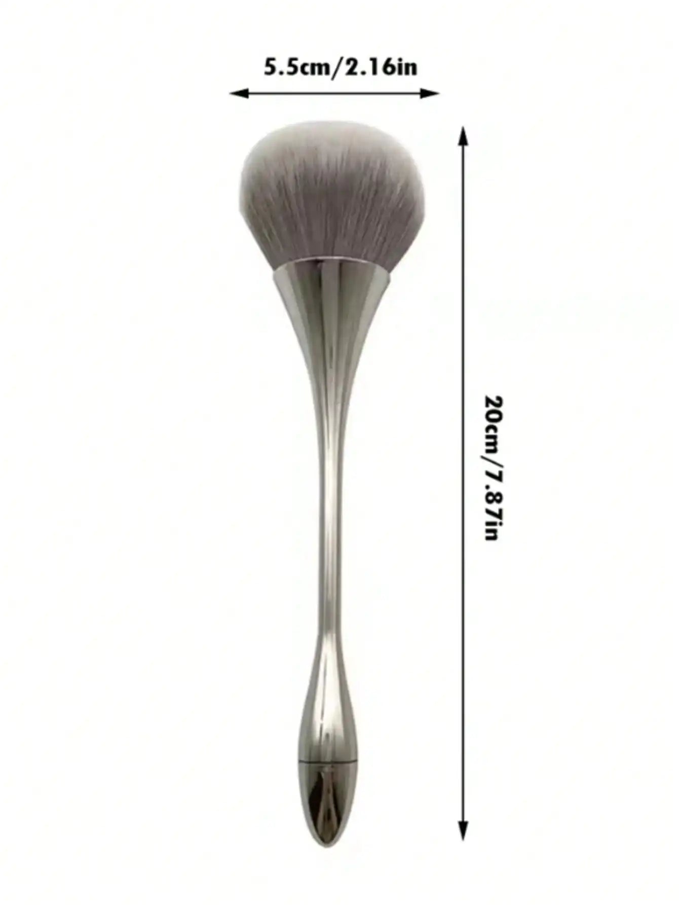 One-Stroke Foundation Brush - Flat Head Makeup Brush for Flawless Base and Seamless Concealer Application, Lightweight and Flexible