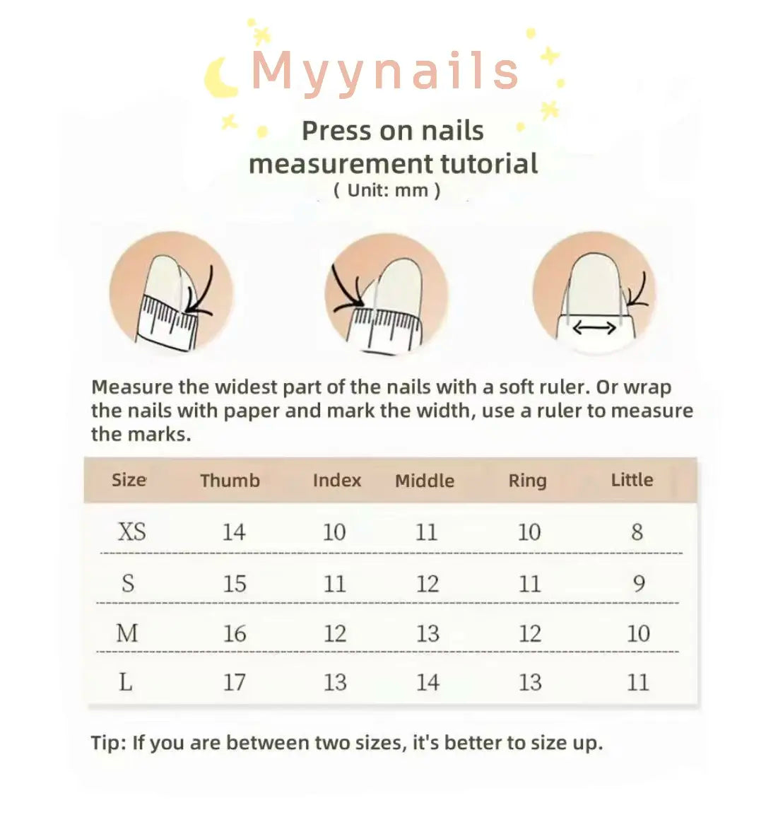 Mango Gc.30 - 7 Pairs of High-Quality Nails with Unique Design
