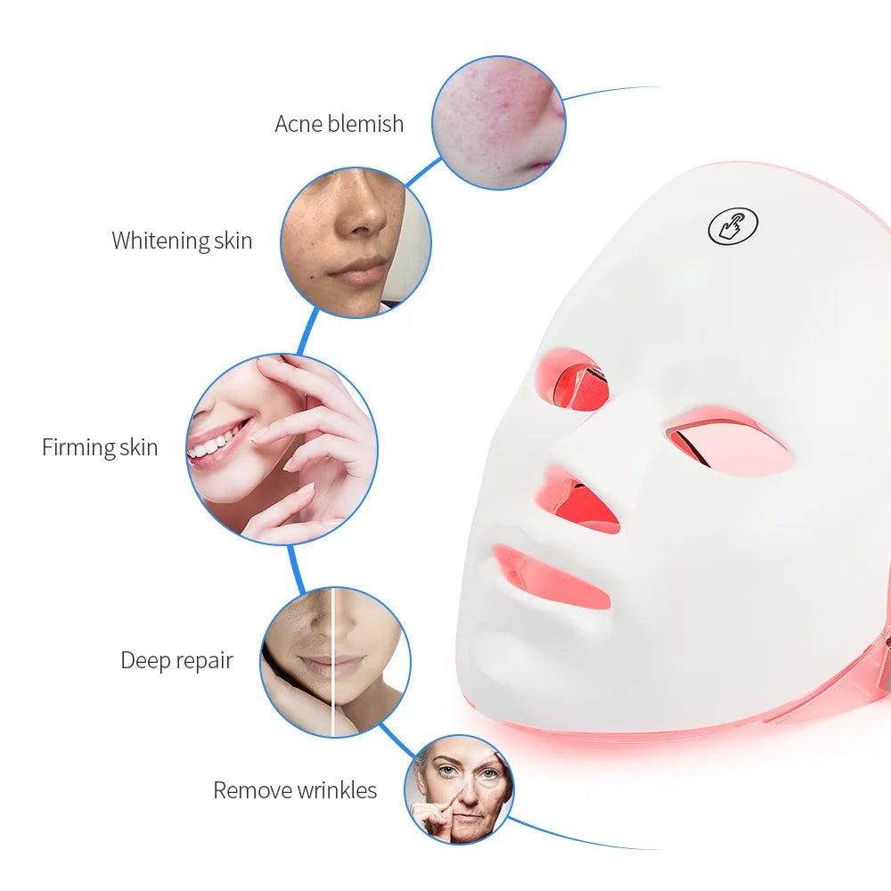 At-home LED skincare — simple, hands-free, and consistent.