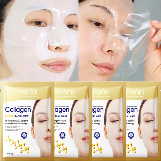 Collagen Hydrating Sheet Mask (10-Pack) — Glow Boost