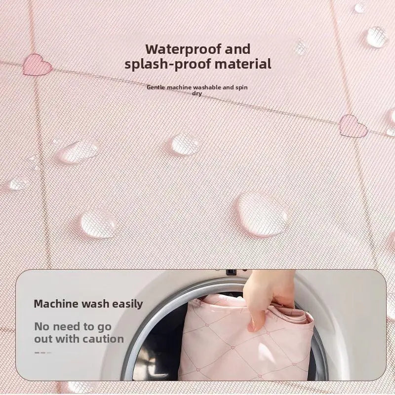 Large Capacity Foldable Travel Storage Bag with Multiple Compartments for Clothing and Accessories, Portable Dustproof Polyester Toiletry Organizer